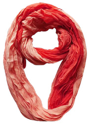 crittendenwayapartments Fashion Lightweight Crinkled Infinity Loop Scarf Neon Faded Ombre