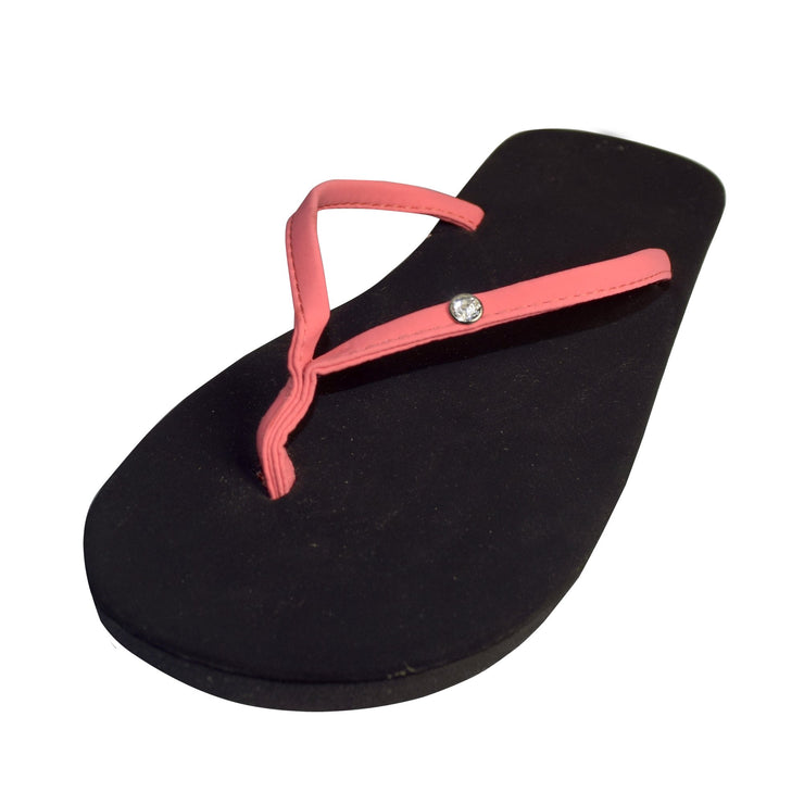 Gem Stone Embellished Elegant Thong Flip Flop