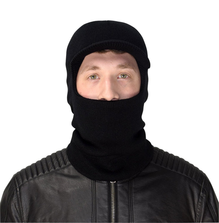 Unisex Warm One Hole Balaclava Visor Ski Mask Shield Hat Headwear