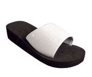 Plaform Sandals Slipper Sequin Slip On Slides Foam Wedge Flip Flop