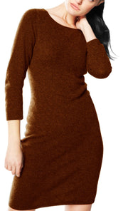 A3574-Cashmere-Dress-Choco-XL-KL