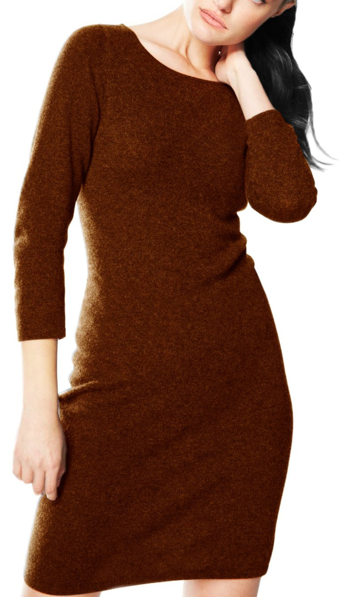 A3573-Cashmere-Dress-Choco-Med-KL