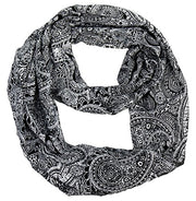 Womens Fashion Bohemian Sheer Infinity scarves Circle Scarf Loops