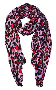 B0202-Leopard-Scarf-Fuchsia-AJ