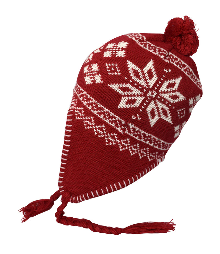 A3419-Kids-Tribal-Trapper-Hat-Red-JG