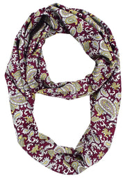 Womens Fashion Bohemian Sheer Infinity scarves Circle Scarf Loops