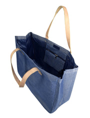 Blue Denim Jeans Handbags Hobos Large Travel Tote Bags Shoulder Bags