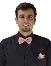 B1452-Bow-Tie-PolkaDot-Coral-AJ