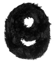 Faux Fur Warm Soft Thick Infinity Loop Circle Scarves Neck Warmers