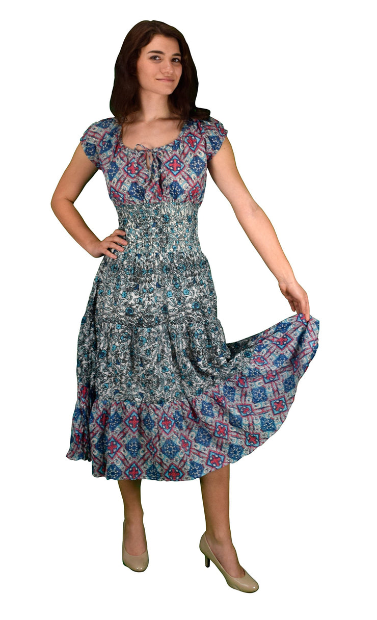 A9660-Gypsy-Boho-Smckd-Geo-BlueWh-L-KN