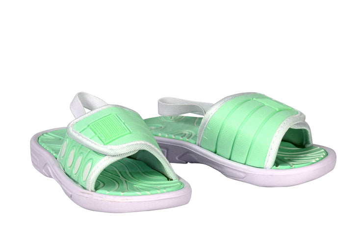 Toddler Kids Unisex Summer Beach Wear Proof Slides Sandal Indoor Outdoor Flip Flops Elastic Secure Strap