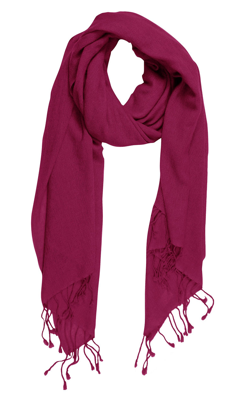 A6697-Pashmina-Wool-Fuchsia-OS