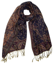 B8951-023-Paisley-NavyBeige-OS