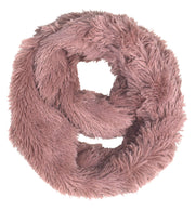 Faux Fur Warm Soft Thick Infinity Loop Circle Scarves Neck Warmers