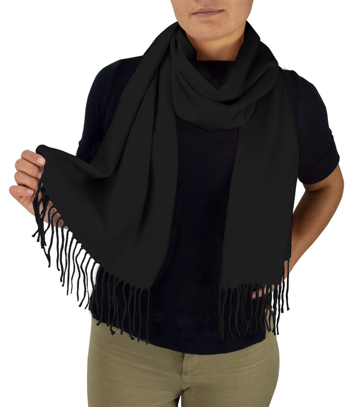 veritasfinancialgrp Soft and Warm Cashmere Feel Light Unisex Scarves