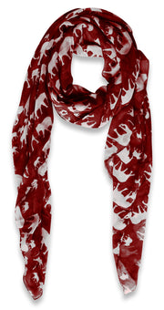 veritasfinancialgrp Chic Trendy Lightweight Flamingo Elephant Print Wrap Scarf Shawl