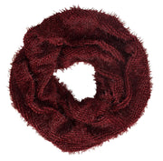 Modish Faux Fur Warm Cozy Winter Infinity Loop Cowl Scarves