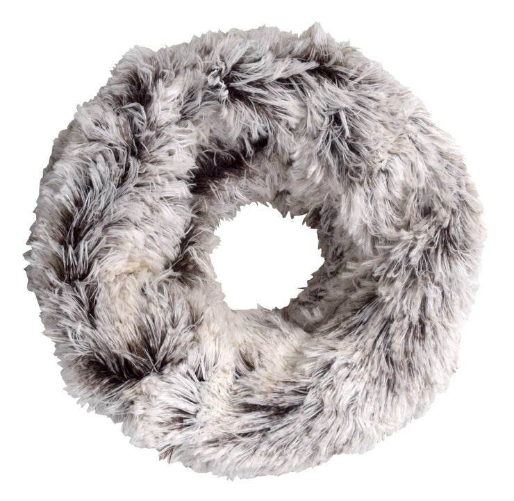 Faux Fur Warm Soft Thick Infinity Loop Circle Scarves Neck Warmers