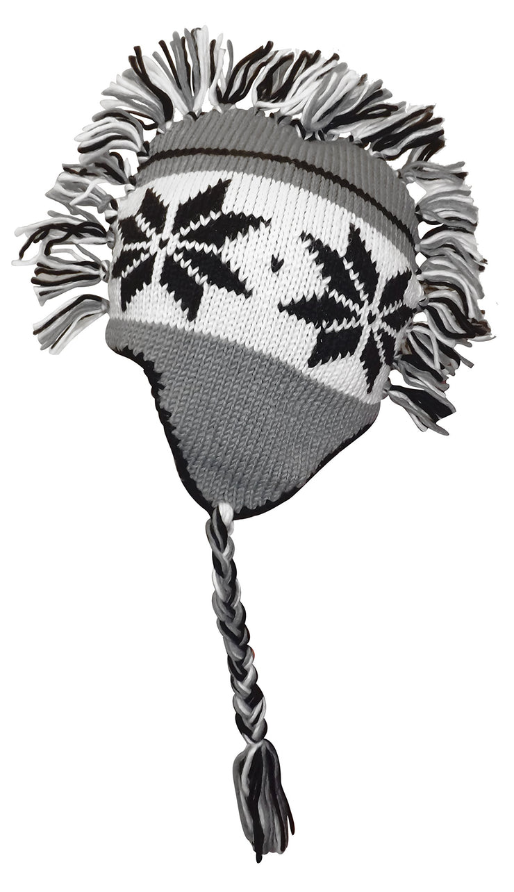 A3414-Snowflake-Mohawk-Hat-Grey-KL