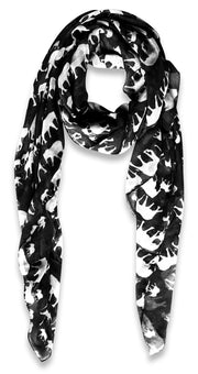 crittendenwayapartments Chic Trendy Lightweight Flamingo Elephant Print Wrap Scarf Shawl