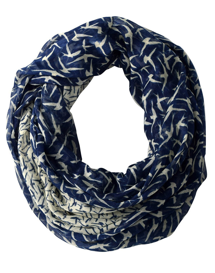 B0177-Bird-Scarf-Navy Cream-AJ