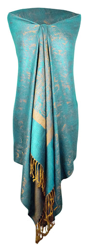 crittendenwayapartments Elegant Vintage Jacquard Paisley Feel Shawl Wrap Scarf