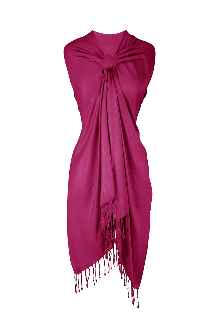 Magenta Pashmina Shaw