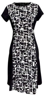 A4872-Shift-Dress-BlackAbst-Med-KL