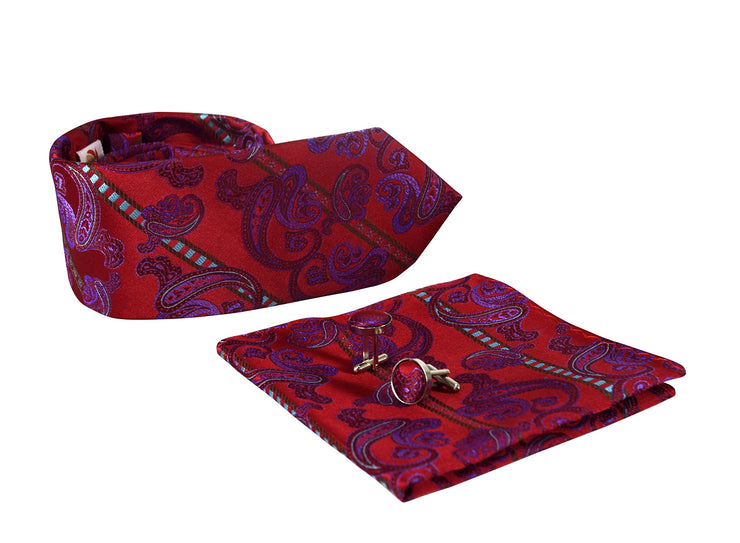 B0693-Paisley-Neck-Tie-Purpred-AC