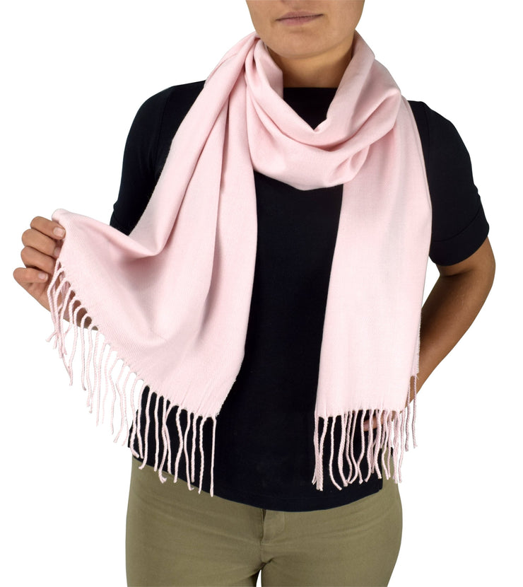 veritasfinancialgrp Soft and Warm Cashmere Feel Light Unisex Scarves