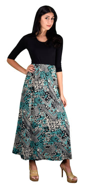 B0406-MRC-Sqr-Maxi-Blck-Teal-XL-SD