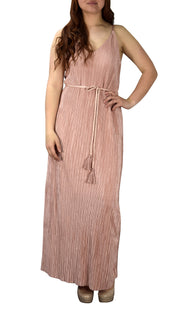 Vintage Elegant Boho Spaghetti Strap Maxi Dress