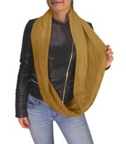 crittendenwayapartments Cashmere feel Gorgeous Warm Two Toned Infinity loop neck scarf snood