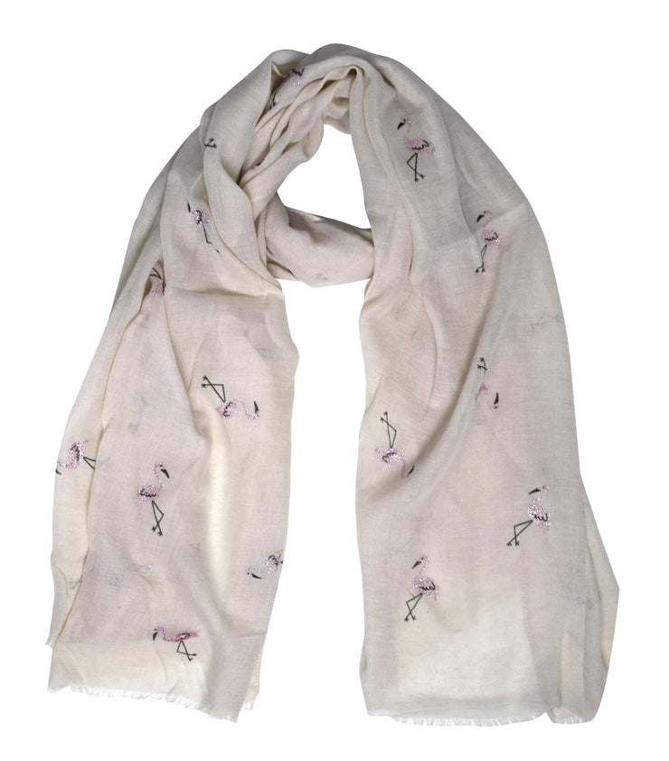 B8731-Flamingo-Scarf-Shawl-Off-OS