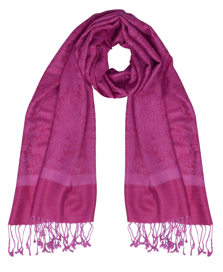 crittendenwayapartments Womens Elegant Vintage Solid Jacquard Paisley Scarf Shawl Wrap