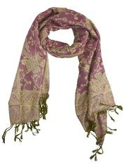 veritasfinancialgrp Elegant Reversible Paisley Pashmina Shawl Wrap