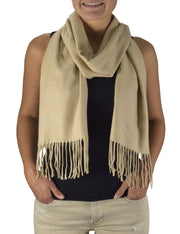 veritasfinancialgrp Soft and Warm Cashmere Feel Light Unisex Scarves