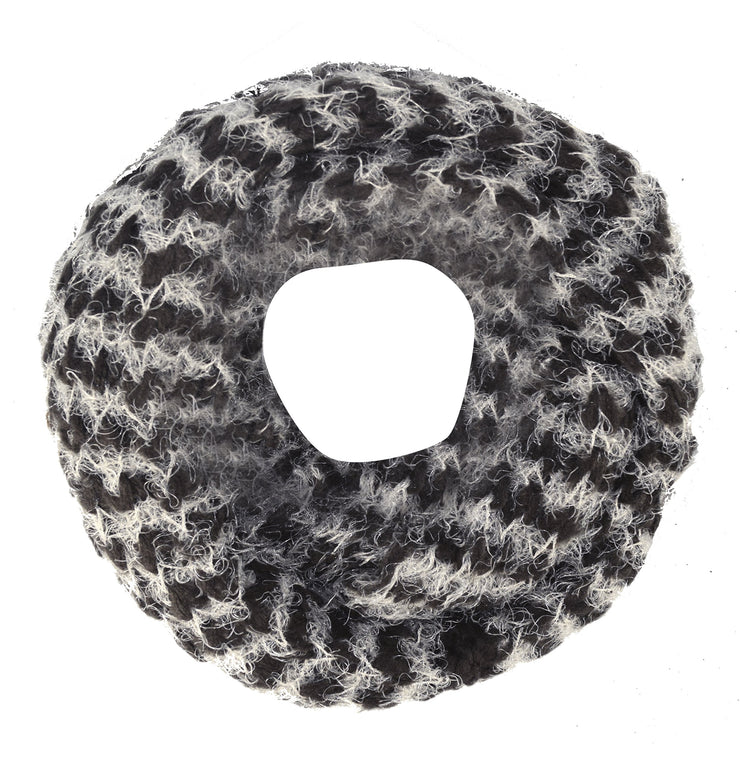 Two tone Thick Knit Soft Chunky Infinity Loop Scarves