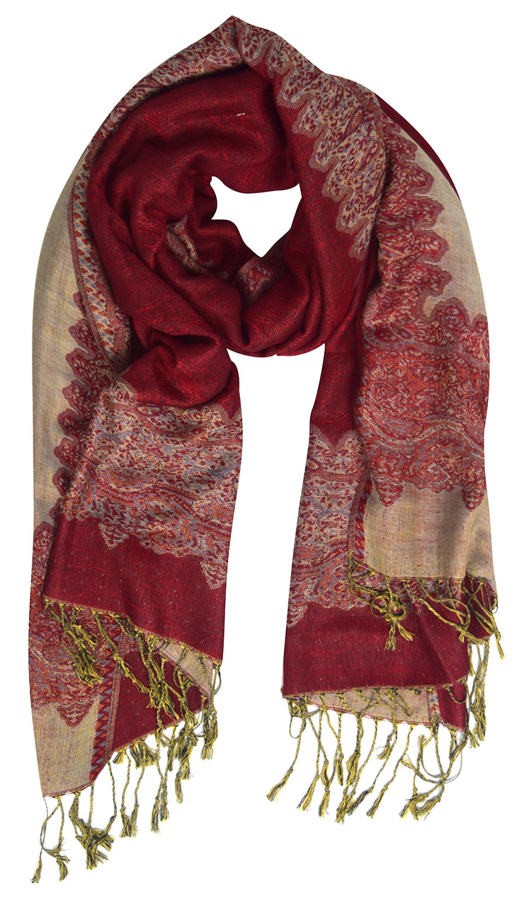 Pashmina-Cranberry-Red-Gold-PNC