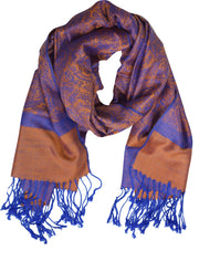 Purple and Gold Jacquard Pash-#62