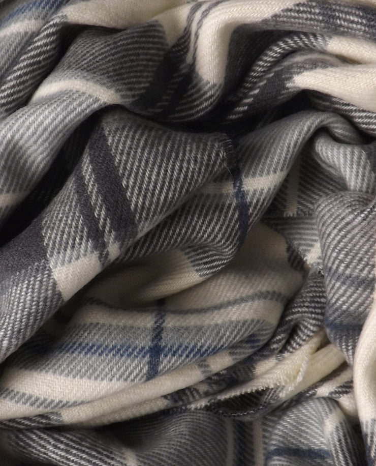 Soft Cashmere Feel Plaid Houndstooth Print Scarf Unisex Scarves Warm & Cozy