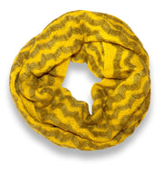 crittendenwayapartments Charming Classic Knit Chevron Infinity Loop Scarves