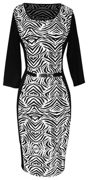 A4860-Shift-Dress-Zebra-Med-KL