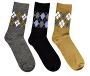 B6181-ArgyleSocks-TanBlkGry