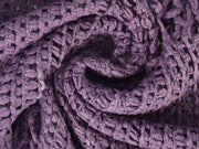 Womens Gorgeous Cozy Winter Knitted Square Pattern Infinity Loop Scarf