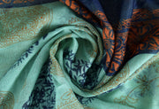 Paisley Flower Graphic Design Lightweight All Season Scarf