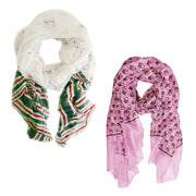 Lightweight Summer Scarves - 2 for $10