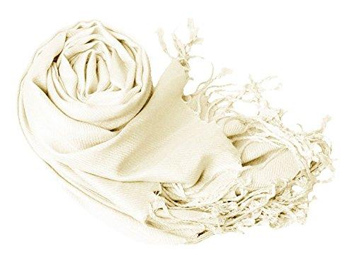 Off White Pashmina Scarf