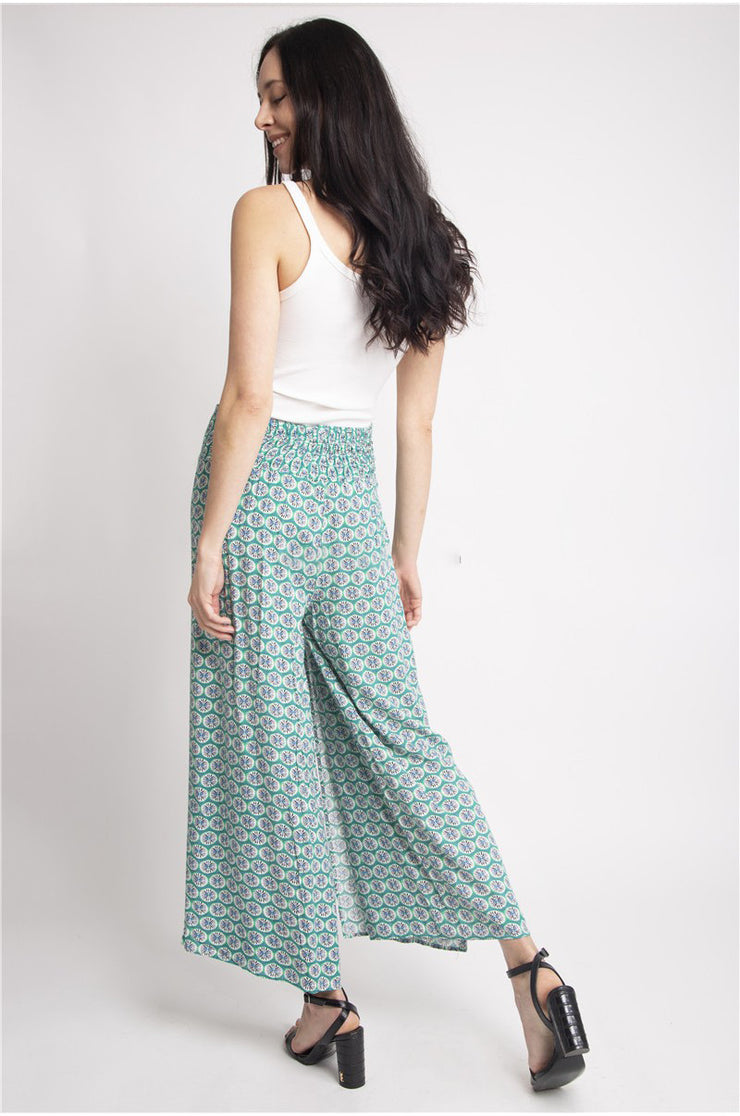 "Love Without Limits" Printed Palazzo Pants