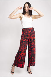 "My Wild Side" Animal Print Palazzo Pants